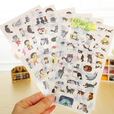  Cat Girl Sticker sold by Fleurlovin, Free Shipping Worldwide