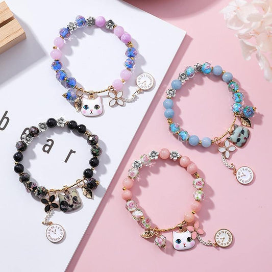  Cat Glaze Bracelet sold by Fleurlovin, Free Shipping Worldwide