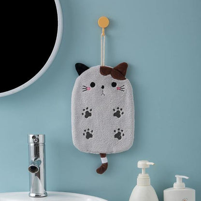  Cat Hand Towel sold by Fleurlovin, Free Shipping Worldwide