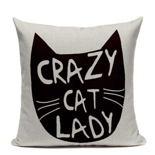  Cat Lady Pillowcase sold by Fleurlovin, Free Shipping Worldwide