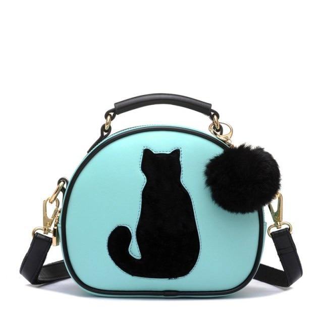  Cat Leather Handbag sold by Fleurlovin, Free Shipping Worldwide