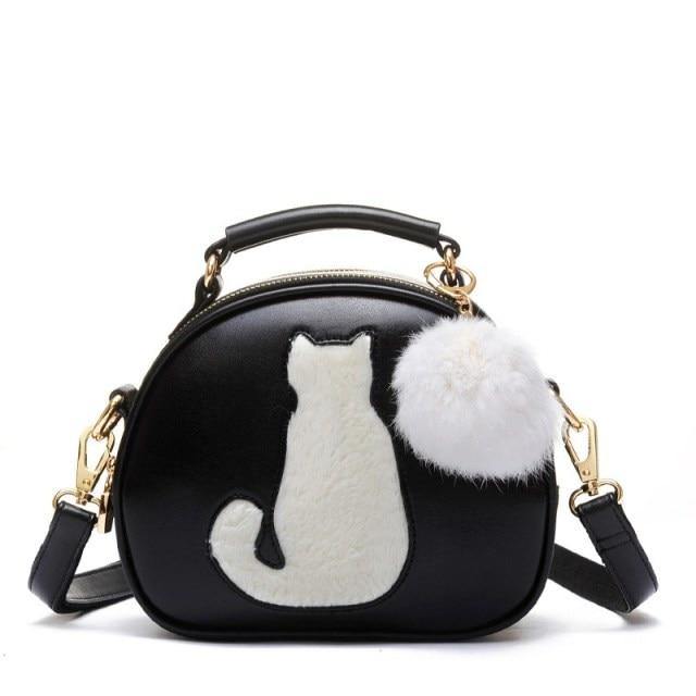 Cat Leather Handbag sold by Fleurlovin, Free Shipping Worldwide