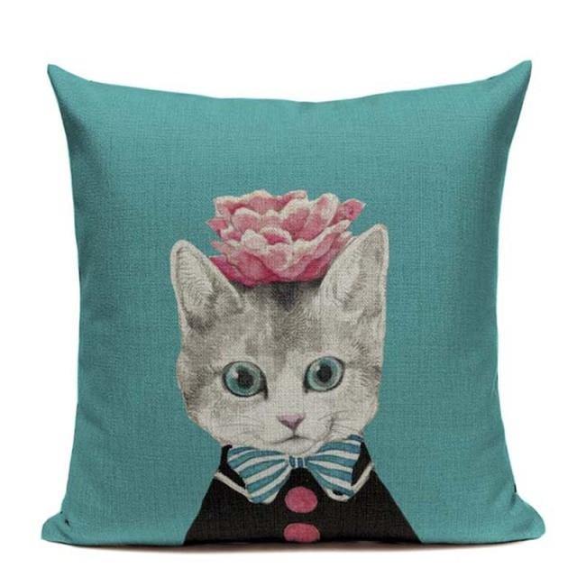  Cat Life Pillowcase sold by Fleurlovin, Free Shipping Worldwide