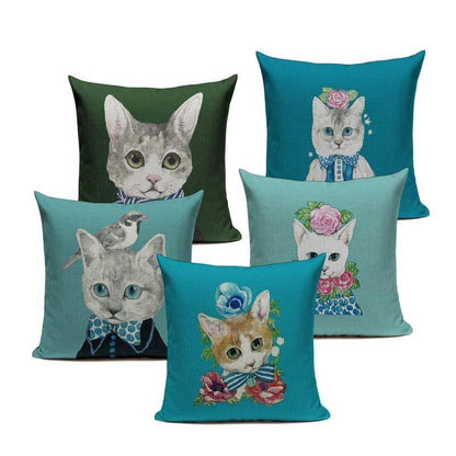  Cat Life Pillowcase sold by Fleurlovin, Free Shipping Worldwide