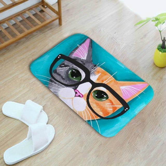  Cat Life Rug sold by Fleurlovin, Free Shipping Worldwide