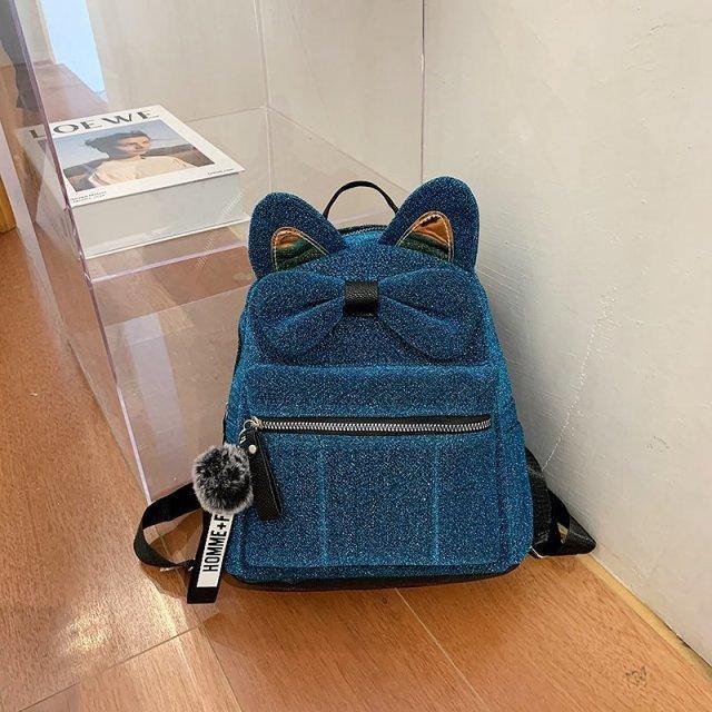  Cat Ribbon Backpack sold by Fleurlovin, Free Shipping Worldwide