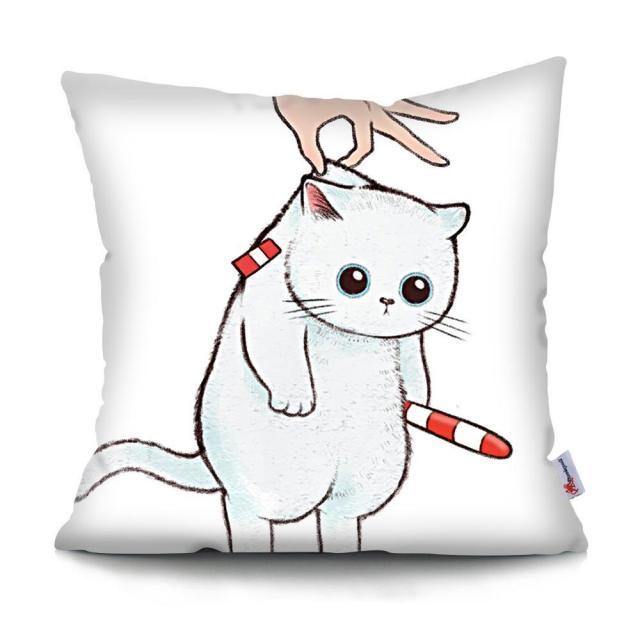  Catch Cat Pillowcase sold by Fleurlovin, Free Shipping Worldwide