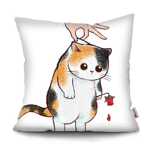  Catch Cat Pillowcase sold by Fleurlovin, Free Shipping Worldwide