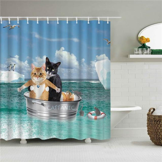  Cattanic Cat Curtain sold by Fleurlovin, Free Shipping Worldwide