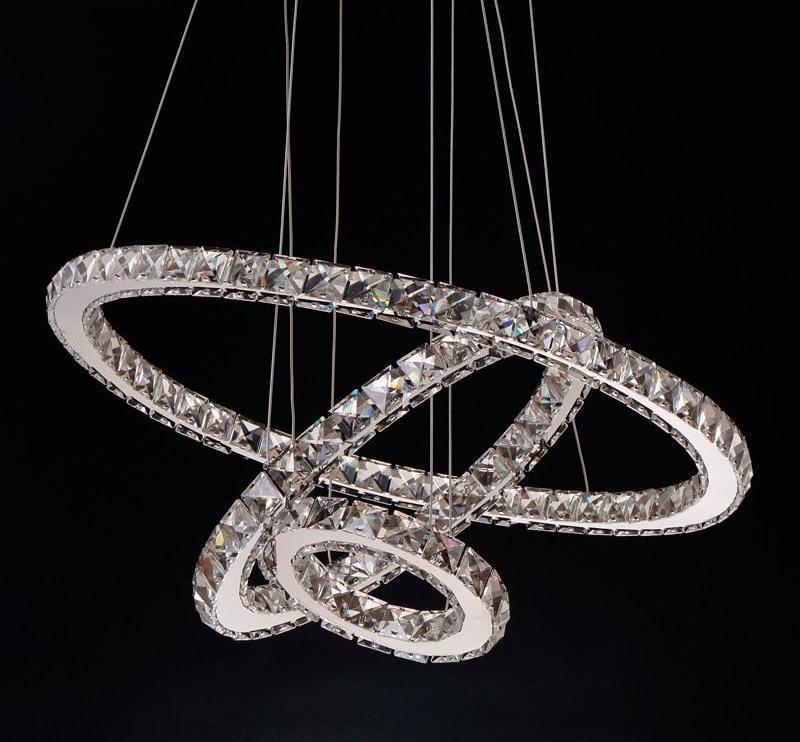 Circular Crystal LED Chandelier - Premium Chandelier from Fleurlovin Lights - Just $349.95! Shop now at Fleurlovin