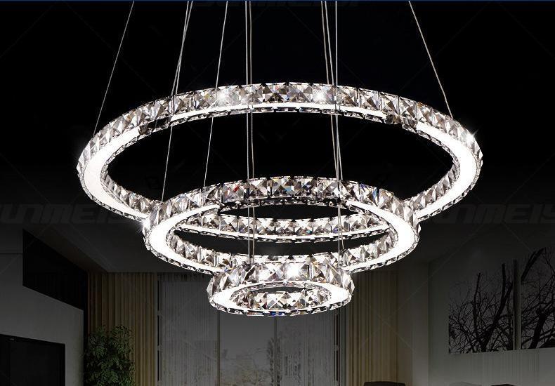 Circular Crystal LED Chandelier - Premium Chandelier from Fleurlovin Lights - Just $349.95! Shop now at Fleurlovin