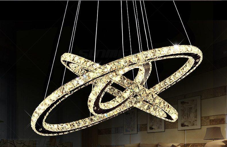 Circular Crystal LED Chandelier - Premium Chandelier from Fleurlovin Lights - Just $349.95! Shop now at Fleurlovin