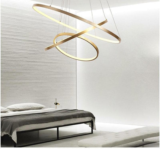 Indoor Modern Circular Ring Chandelier - Premium Chandelier from Fleurlovin Lights - Just $779.95! Shop now at Fleurlovin