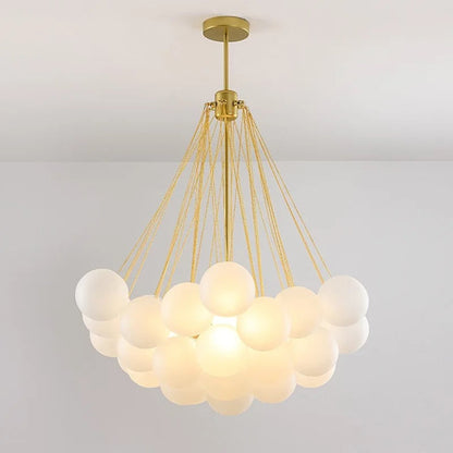 Chandelier Nordic Frosted Glass Ball Chandelier sold by Fleurlovin, Free Shipping Worldwide