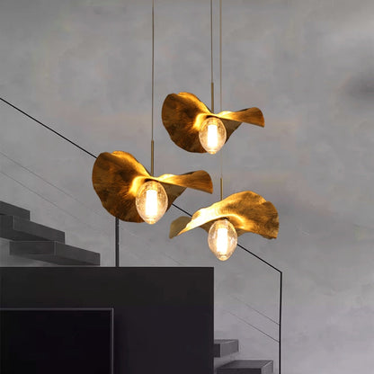 Chandelier Nordic Golden Shell Chandelier sold by Fleurlovin, Free Shipping Worldwide