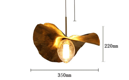 Chandelier Nordic Golden Shell Chandelier sold by Fleurlovin, Free Shipping Worldwide