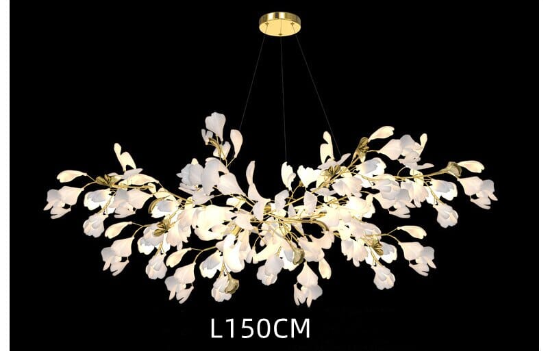 Chandeliers Ceramic Petal Chandelier sold by Fleurlovin, Free Shipping Worldwide