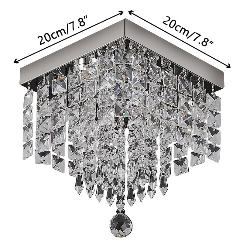 Chandeliers Classic K9 Crystal Square Chandelier sold by Fleurlovin, Free Shipping Worldwide