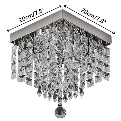 Chandeliers Classic K9 Crystal Square Chandelier sold by Fleurlovin, Free Shipping Worldwide