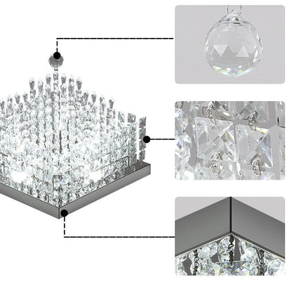 Chandeliers Classic K9 Crystal Square Chandelier sold by Fleurlovin, Free Shipping Worldwide