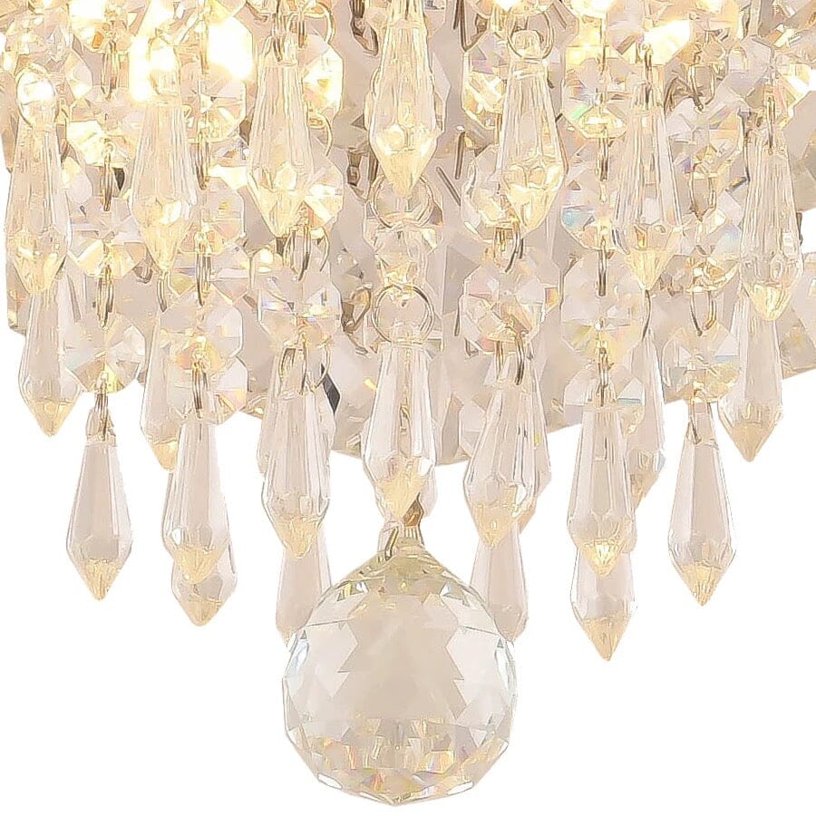 Chandeliers Classic K9 Crystal Square Chandelier sold by Fleurlovin, Free Shipping Worldwide