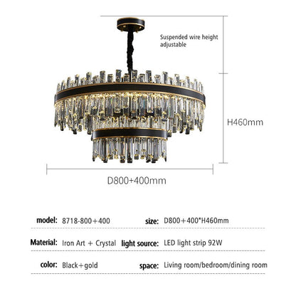 Chandeliers Crsytal Ayah Chandelier Collection sold by Fleurlovin, Free Shipping Worldwide