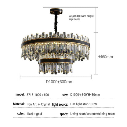 Chandeliers Crsytal Ayah Chandelier Collection sold by Fleurlovin, Free Shipping Worldwide