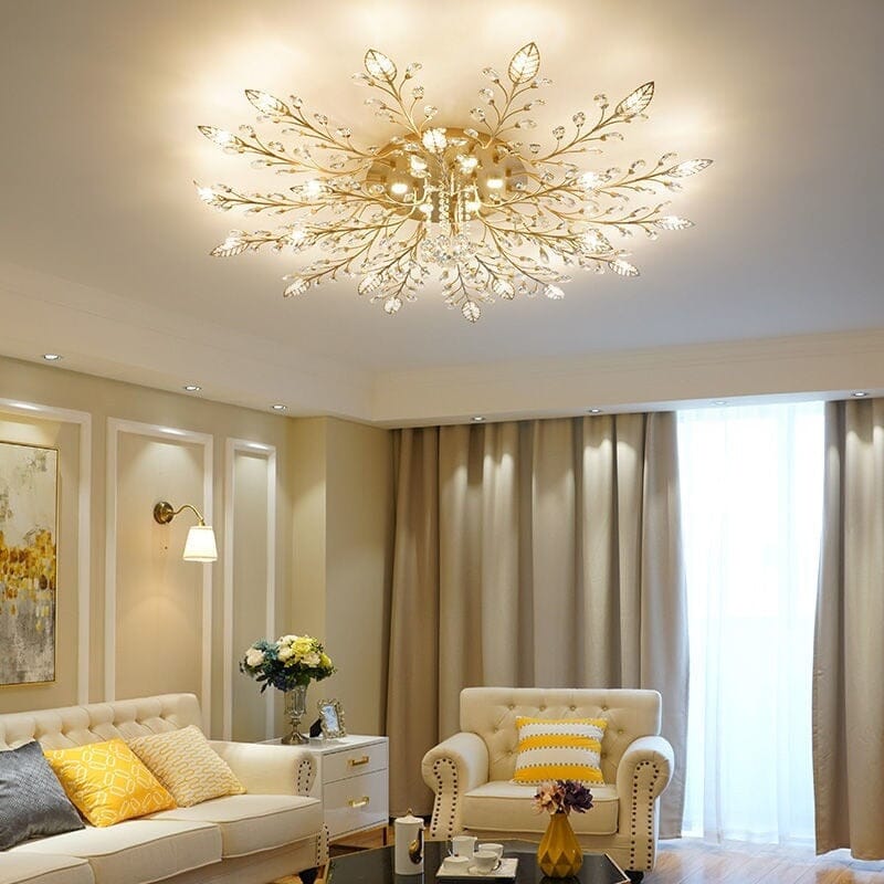 Chandeliers Crystal Flower Wall Chandelier sold by Fleurlovin, Free Shipping Worldwide