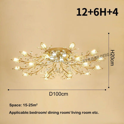 Chandeliers Crystal Flower Wall Chandelier sold by Fleurlovin, Free Shipping Worldwide