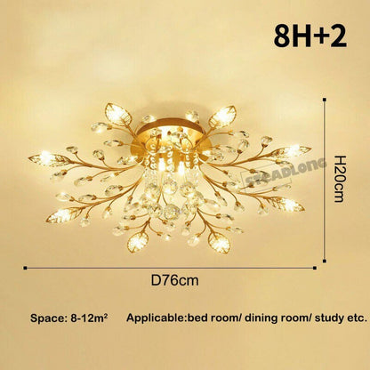 Chandeliers Crystal Flower Wall Chandelier sold by Fleurlovin, Free Shipping Worldwide