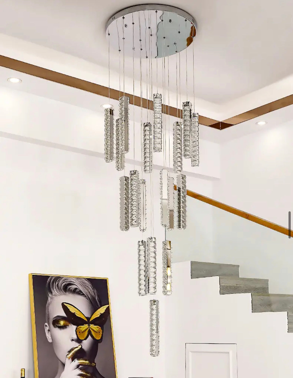 Chandeliers Crystal Pendant Angelica Chandelier sold by Fleurlovin, Free Shipping Worldwide