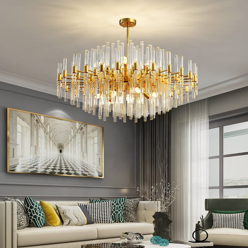 Chandeliers Crystal Vertex Chandelier sold by Fleurlovin, Free Shipping Worldwide