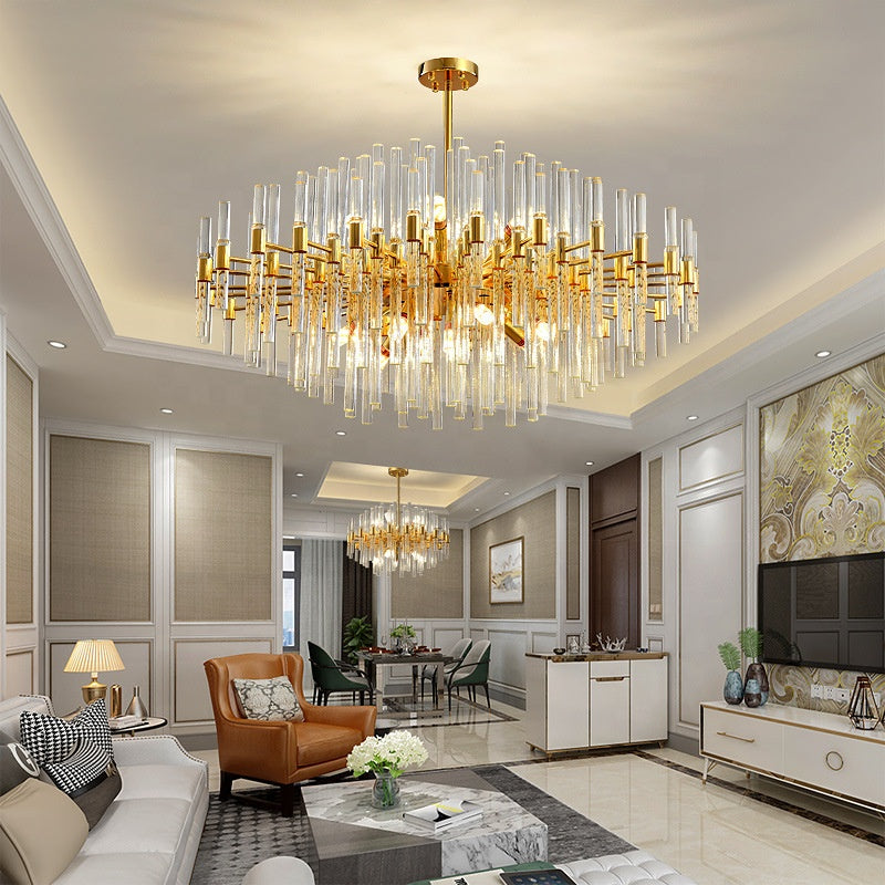 Chandeliers Crystal Vertex Chandelier sold by Fleurlovin, Free Shipping Worldwide