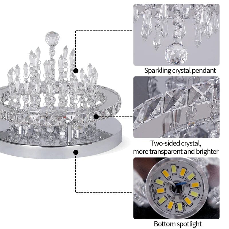 Chandeliers Emily Crystal Lamp sold by Fleurlovin, Free Shipping Worldwide