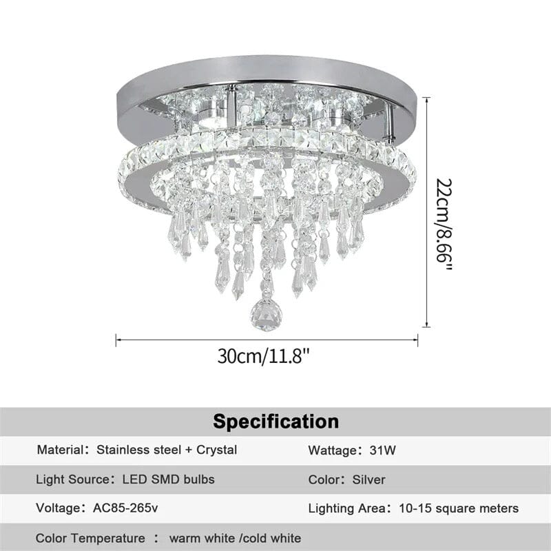 Chandeliers Emily Crystal Lamp sold by Fleurlovin, Free Shipping Worldwide