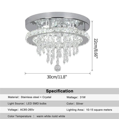 Chandeliers Emily Crystal Lamp sold by Fleurlovin, Free Shipping Worldwide