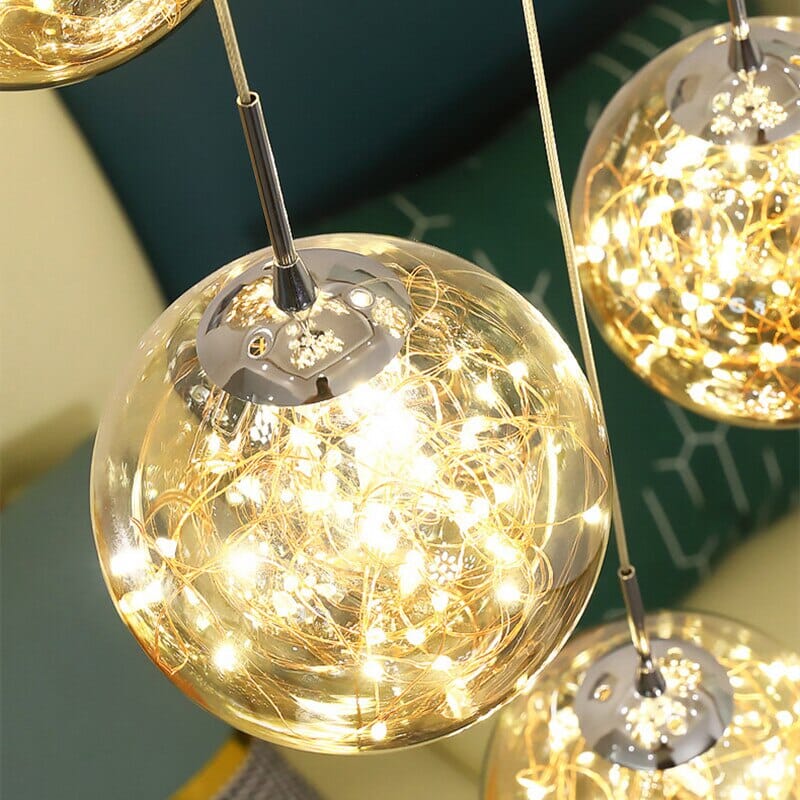 Chandeliers Glass Ball Ashante Chandelier sold by Fleurlovin, Free Shipping Worldwide