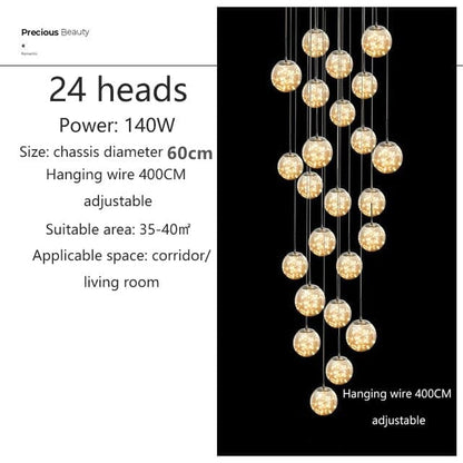 Chandeliers Glass Ball Ashante Chandelier sold by Fleurlovin, Free Shipping Worldwide