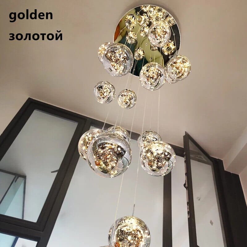 Chandeliers Glass Ball Ashante Chandelier sold by Fleurlovin, Free Shipping Worldwide