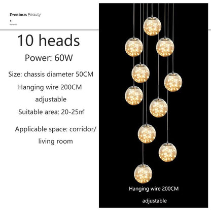 Chandeliers Glass Ball Ashante Chandelier sold by Fleurlovin, Free Shipping Worldwide