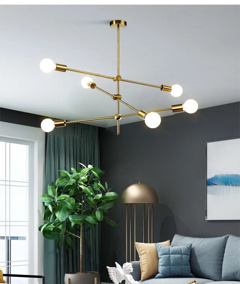 Chandeliers Golden Bean Chandelier sold by Fleurlovin, Free Shipping Worldwide