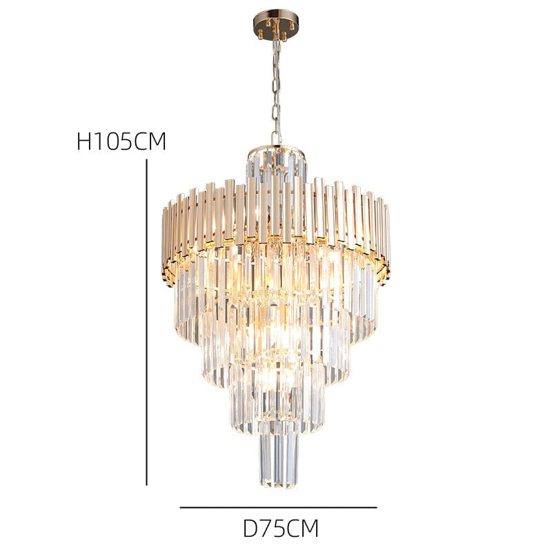 Chandeliers Golden Marie Chandelier Collection sold by Fleurlovin, Free Shipping Worldwide