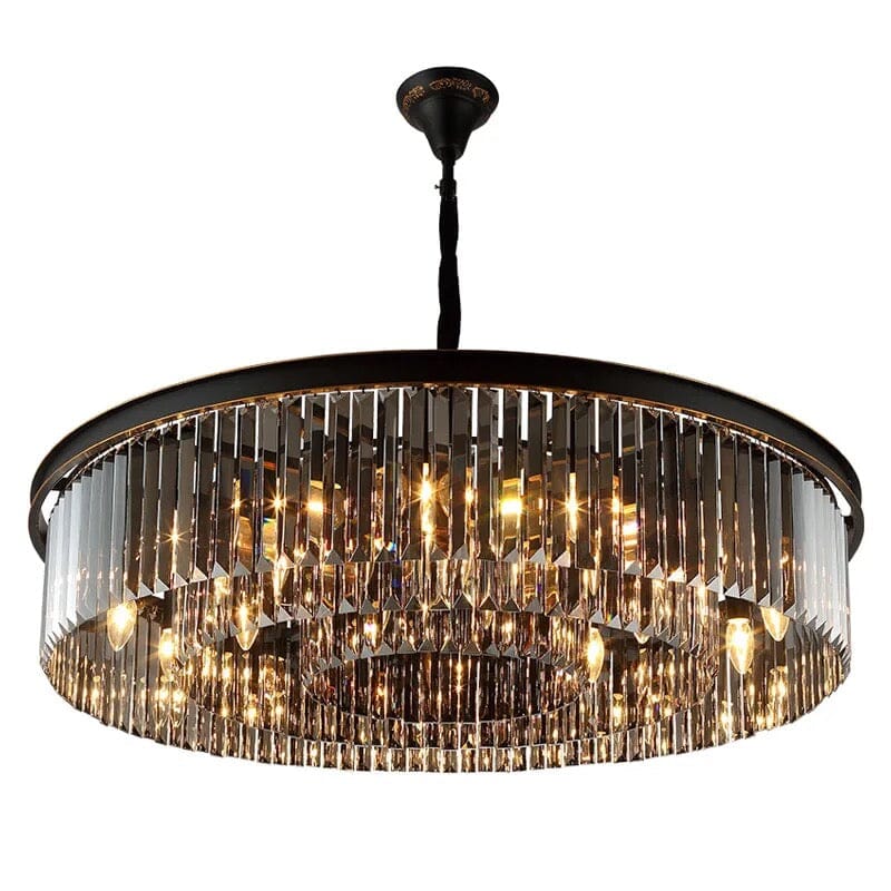 Chandeliers Grey Crystal Opulence chandelier sold by Fleurlovin, Free Shipping Worldwide