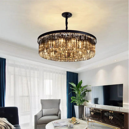 Chandeliers Grey Crystal Opulence chandelier sold by Fleurlovin, Free Shipping Worldwide