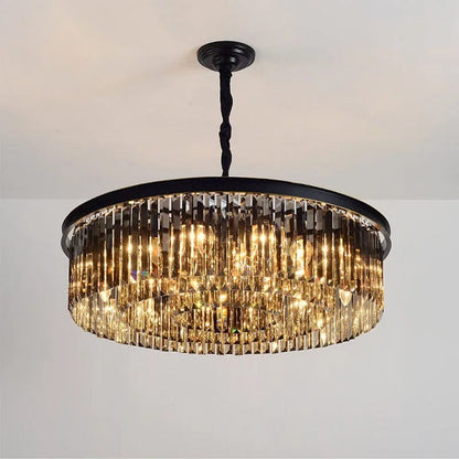 Chandeliers Grey Crystal Opulence chandelier sold by Fleurlovin, Free Shipping Worldwide