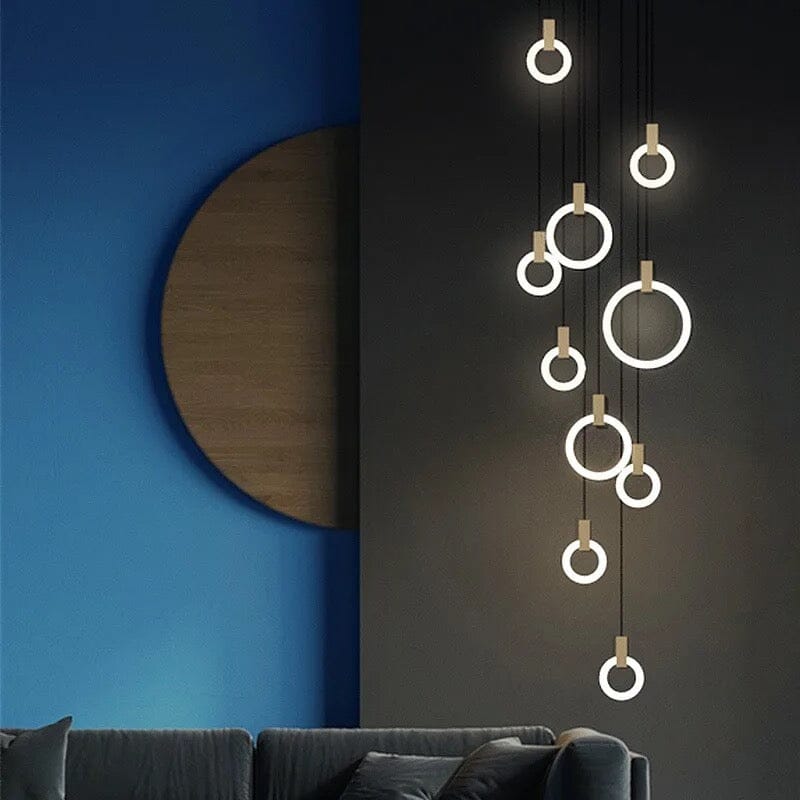 Chandeliers Halo Ring Chandelier sold by Fleurlovin, Free Shipping Worldwide