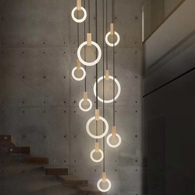 Chandeliers Halo Ring Chandelier sold by Fleurlovin, Free Shipping Worldwide