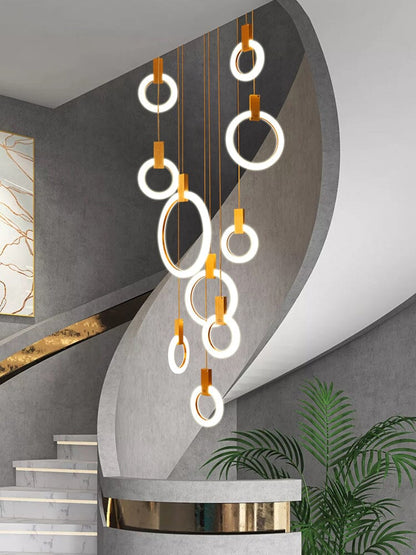 Chandeliers Halo Ring Chandelier sold by Fleurlovin, Free Shipping Worldwide