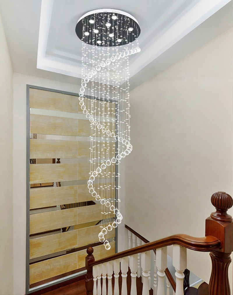 Chandeliers Luxury Addle Crystal Chandelier sold by Fleurlovin, Free Shipping Worldwide