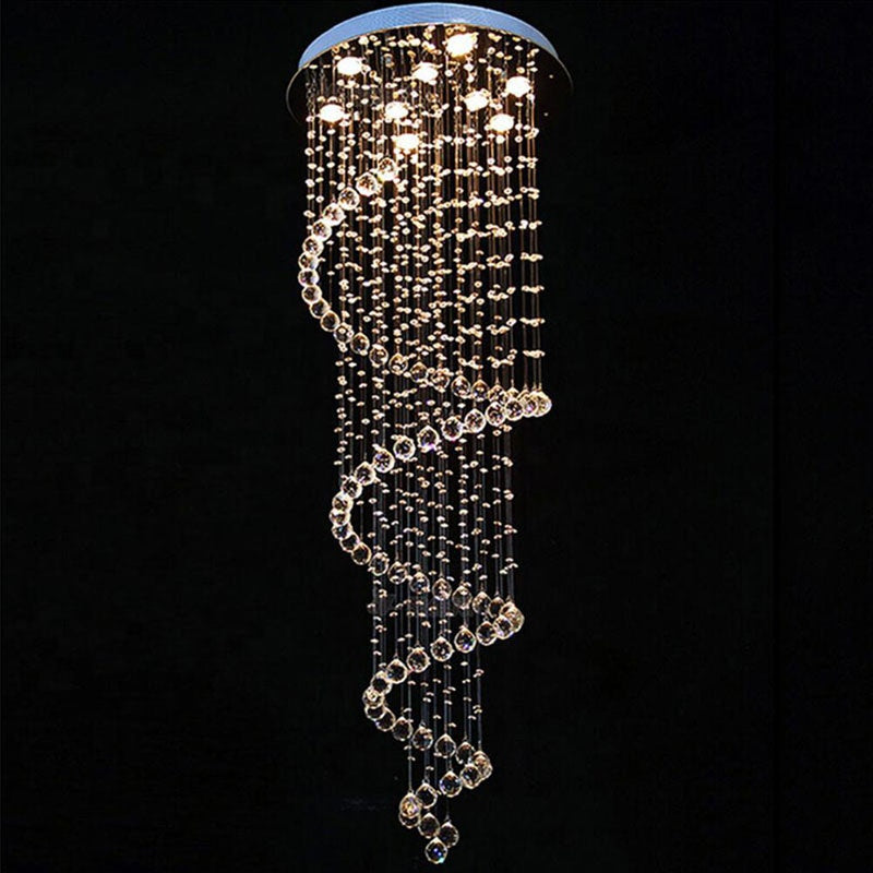 Chandeliers Luxury Addle Crystal Chandelier sold by Fleurlovin, Free Shipping Worldwide